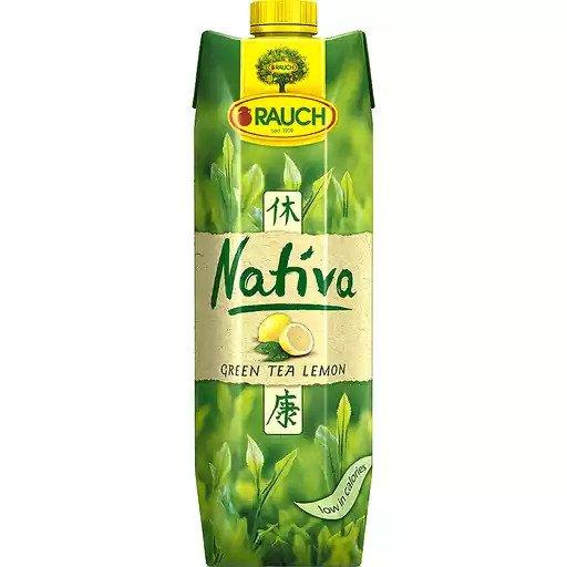 Rauch Nativa Green Tea Lemon - 1L