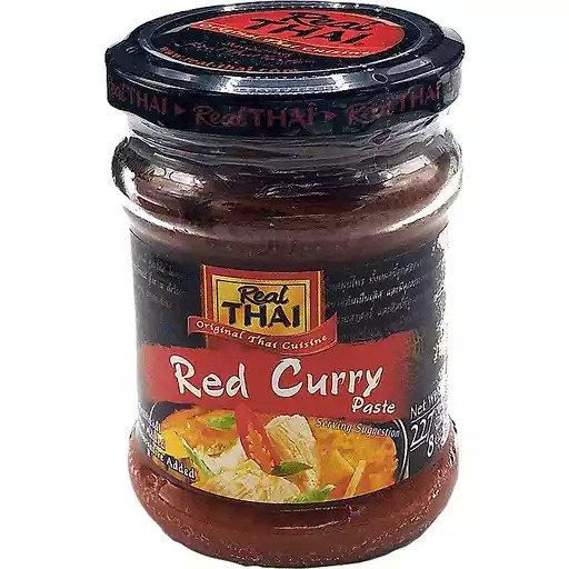 Real Thai Red Curry Paste Jar 227g
