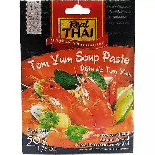 Real Thai Tom Yum Paste Sachet 50g