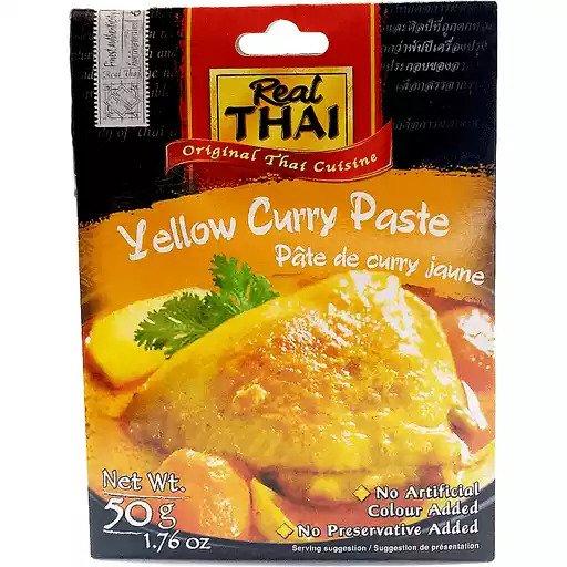 Real Thai Yellow Curry Paste Sachet 50g