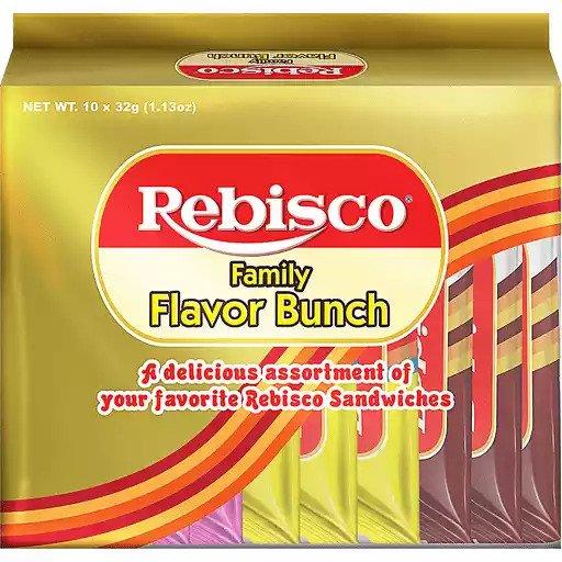 Rebisco Cracker Flavor Bunch 10s
