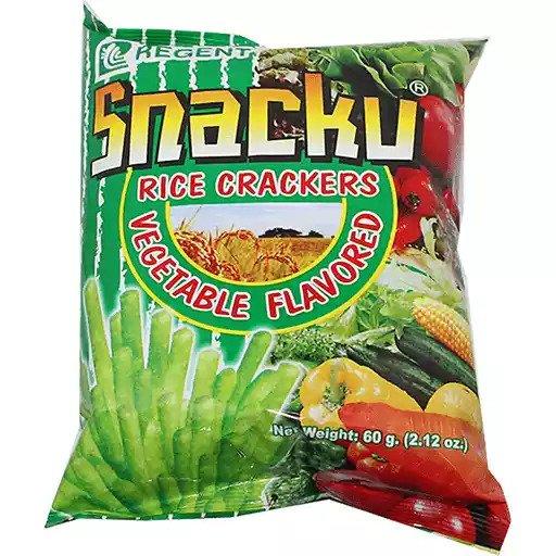 Regent Snacku Vegetable Crackers - 60g