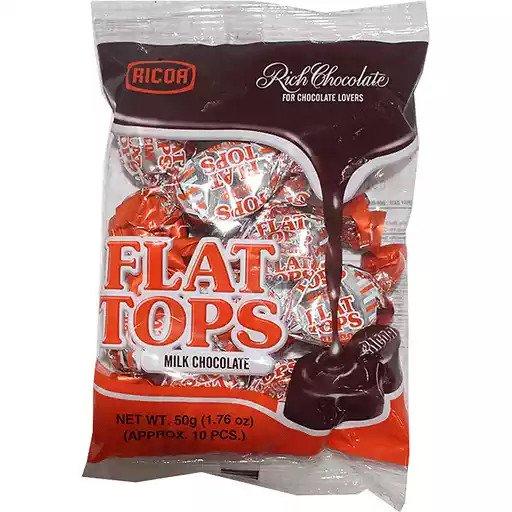 Ricoa Chocolate Flat Tops Bag 10s