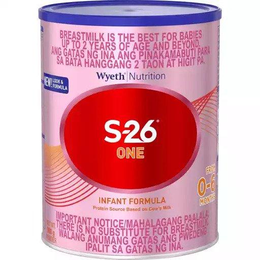 S26 One Infant (0-6 Months) Formula - 900g