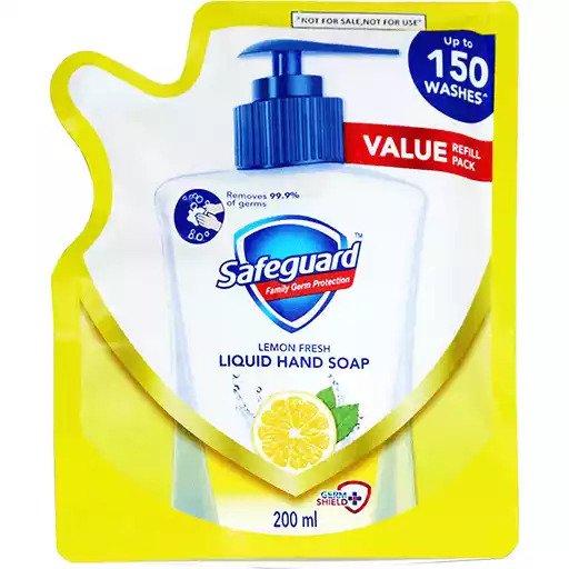 Safeguard Liquid Hand Soap Lemon Fresh - 200ml