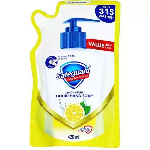 Safeguard Liquid Hand Soap Lemon - 420ml