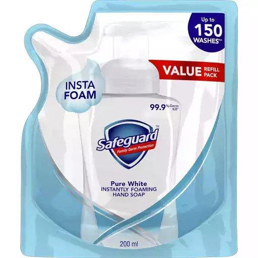Safeguard Liquid Hand Soap White Refill - 200ml