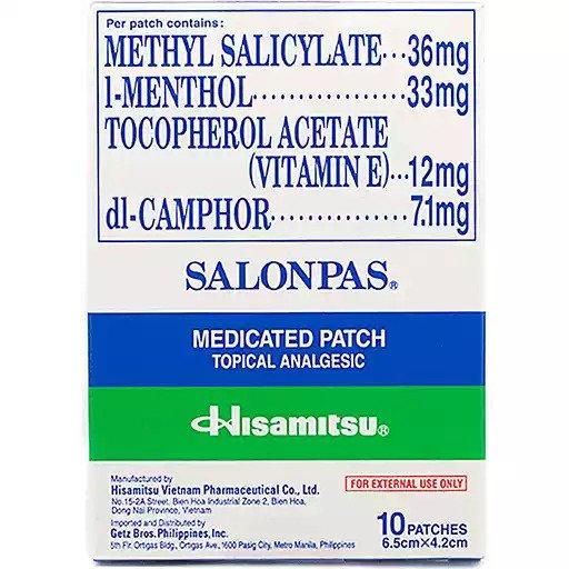 Salonpas Medi Plaster 10 Patches