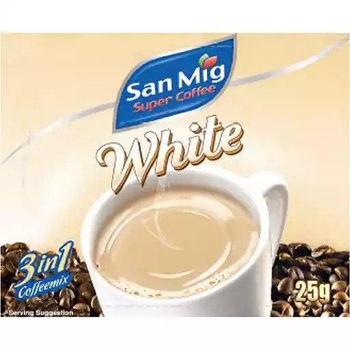 San Mig 3 in 1 Coffee Crema White - 25g x 5pcs