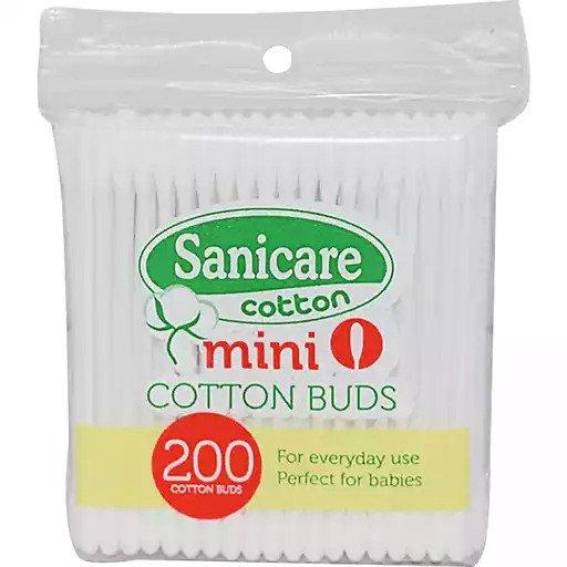 Sanicare Mini Cotton Buds - 200pcs