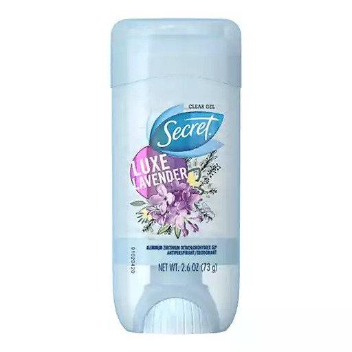 Secret Clear Gel Luxe Lavender - 73g