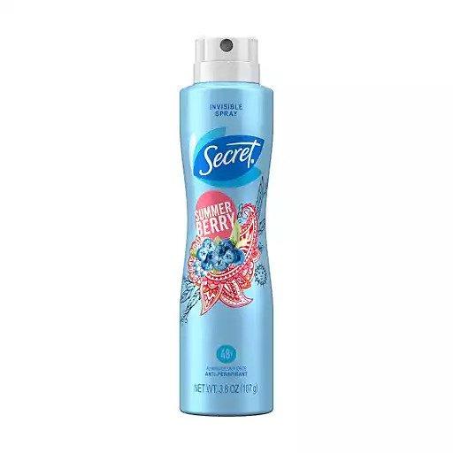 Secret Deo Spray Summer Berry - 107g