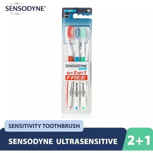 Sensodyne Toothbrush Sensitive - 2+ 1 pcs