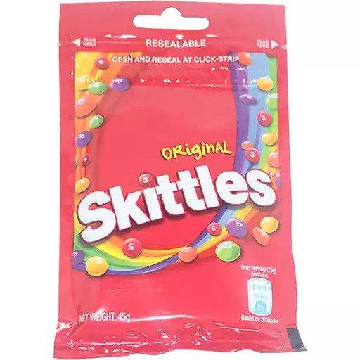 Skittles Resealable Original 45g