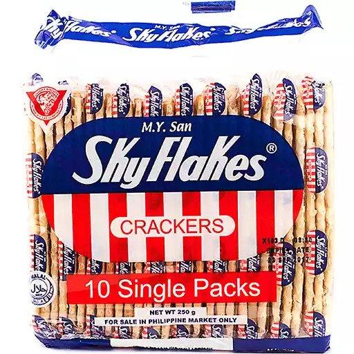 SkyFlakes Cracker Single Packs - 10pcs