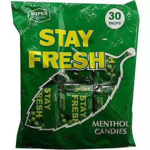Stay Fresh Menthol Candy 30s