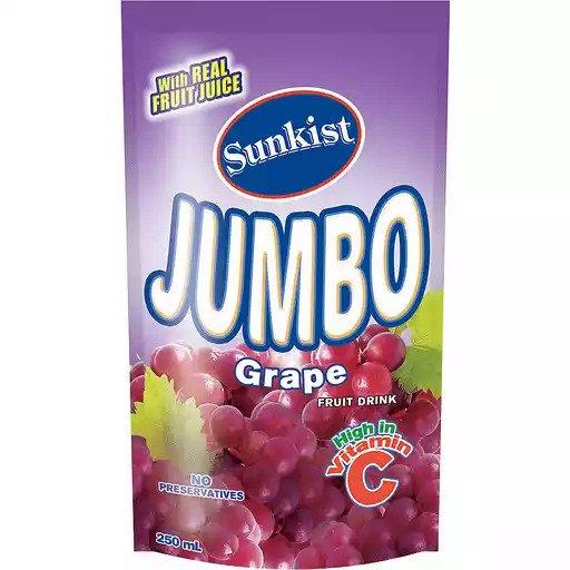 Sunkist Jumbo Grapes Juice Drink 250ml