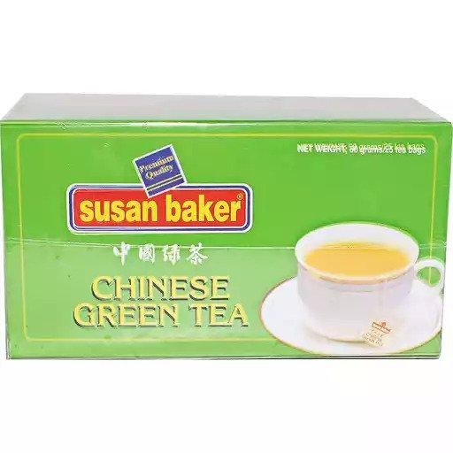 Susan Baker Chinese Green Tea 25s