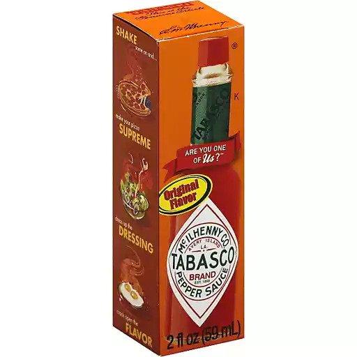 Tabasco Hot Sauce Pepper Red 60ml