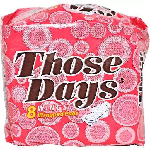 Those Days Wrapped Pads with Wings - 8pcs