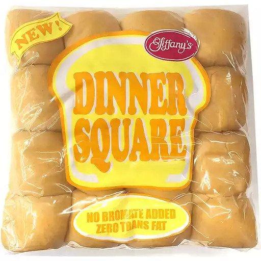 Tiffany Dinner Square Bread
