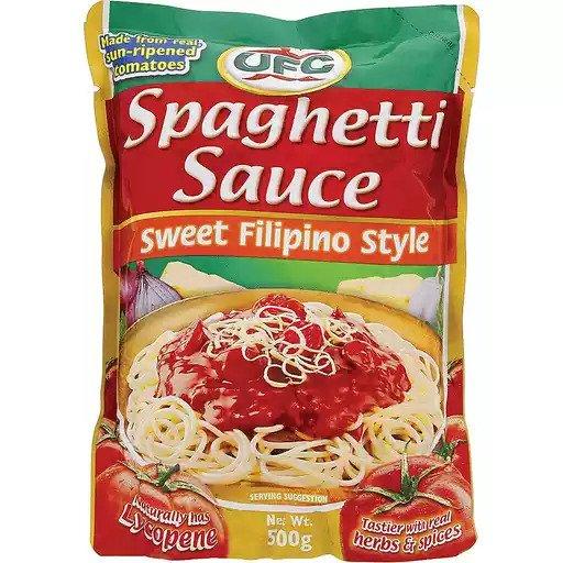 UFC Spaghetti Sauce Sweet Filipino Style - 500g
