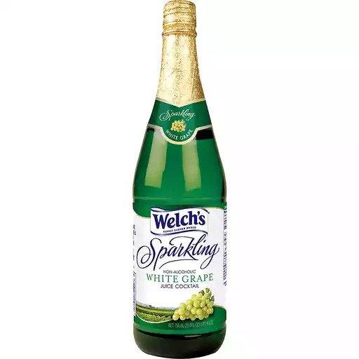 Welch's Sparkling Juice Cocktail White Grape - 8oz