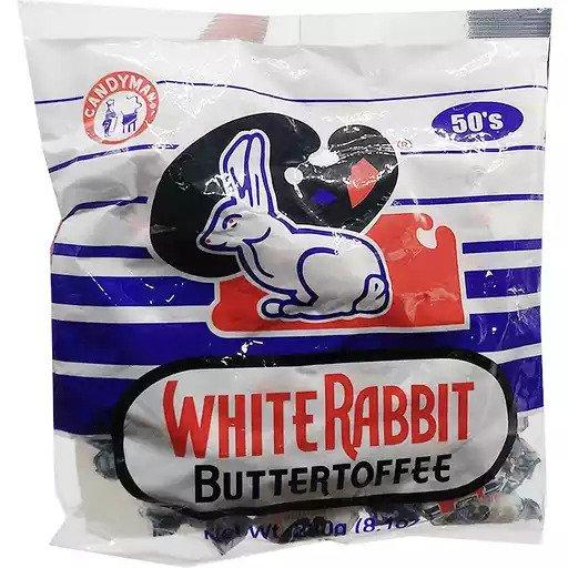 White Rabbit Candy 230g 50s