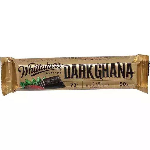 Whittakers Chocolate Dark Ghana Chunks 50g
