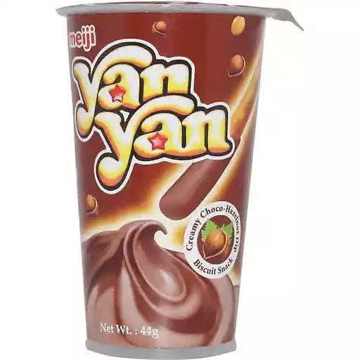 Yanyan Chocolate Hazelnut Biscuits 44g